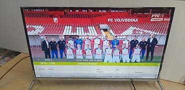 Potpuno ispravan tv masivne izrade metalnog rama i nogice su od