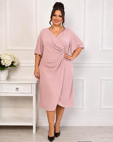 Haljina za punije
2XL 3XL 4XL 
Cena : 2.900 dinara 👜📌📌