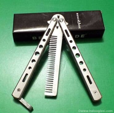 Perike i klipse: Leptir Cesalj Sivi NOV Metalni Leptir za Vezbanje Odlican Kvalitet — 10