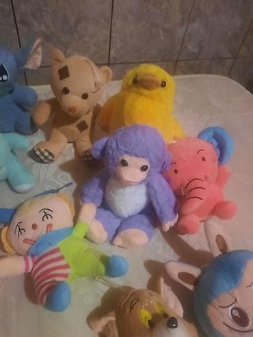 kopacke novi sad: Kolekcija plišanih igračaka – razni likovi i boje novo ide sve zajedno — 1