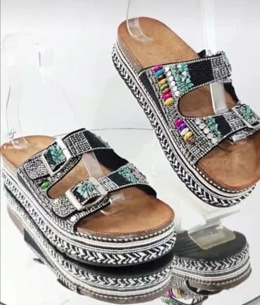 krznene papuce: Fashion slippers, 38 — 11