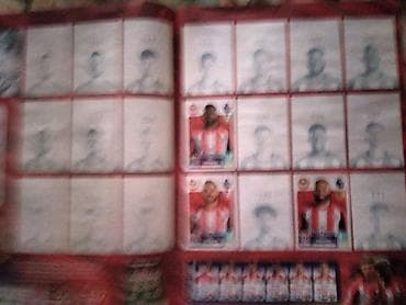 play time slicice fudbal: Album Panini Premijer liga 2024.,delimicno popunjen — 3
