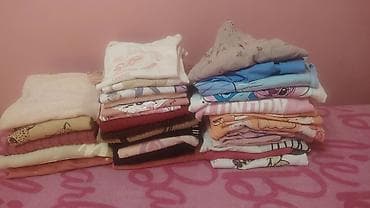 pantalone bele: Paket odece za devojčice 7god, vel 128cm — 7