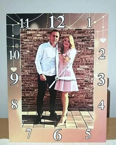 posteljine za decake: Personalizovani zidni sat sa vašom fotografijom Izrada sata sa — 4