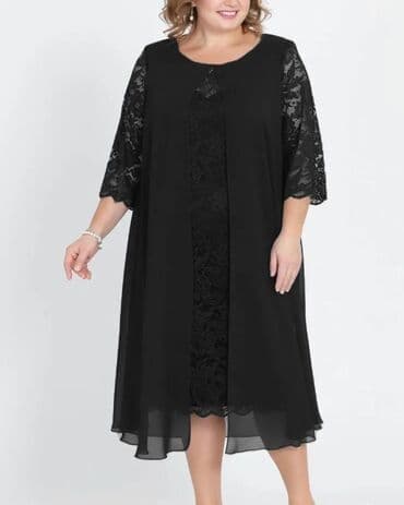 jeftine haljine za punije: Haljine za punije dame 2600 — 5