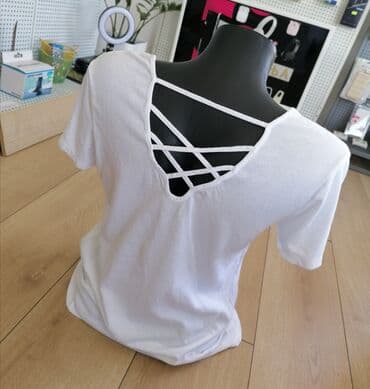 top ispod sakoa: M (EU 38), Cotton, color - White — 3