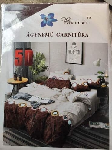 pamučna štep deka: Pamucne posteljine Set sadrzi 6 delova: Cena: 3000 din Jorganska — 8