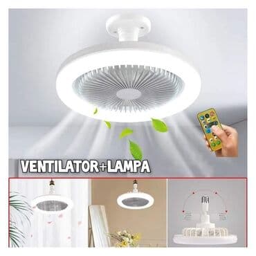 ✅Cena 2490 rsd LED lampa luster sa ventilatorom ⚠️ LED RING ⚠️