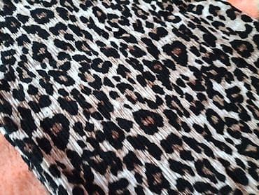 ali mekbil: Ženske pantalone sa leopard printom - Širok, ravan kroj nogavica – — 7