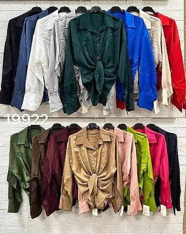 polo košulje: Satenske košulje – 2400 din - Materijal: glatka, sjajna satenska — 3