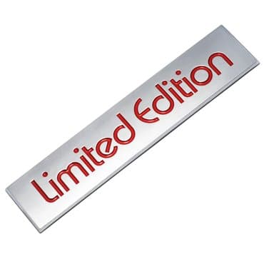 Tuning oprema: Samolepljiva metalna pločica - Limited Edition Namenjeno za vozila — 1