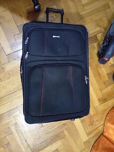 kopija mona torbi: Veliki kofer na točkiće sa teleskopskom ručkom. oko 75 50 30 — 8