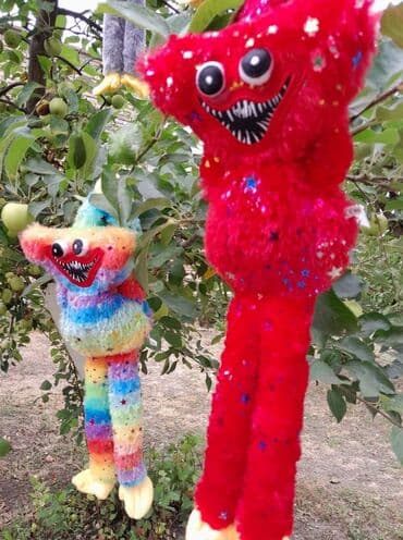 igracka hagi vagi: 1400din Sljokicasti Huggy Wuggy HUGGY WUGGY Ručno rađena mekana — 2