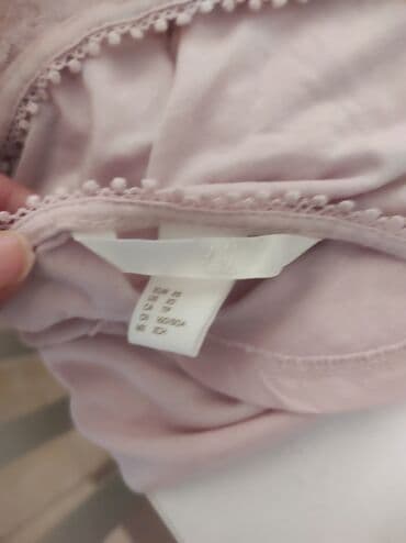 Bluze: H&M, S (EU 36), Jednobojni, bоја - Bež — 3