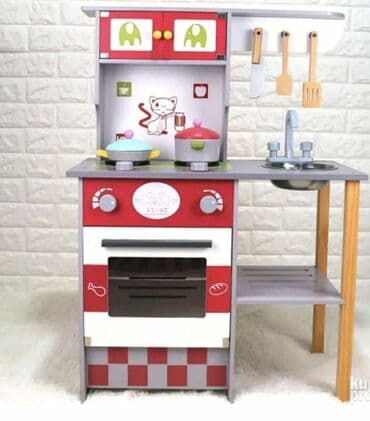 drvene kuhinje za decu: Decija drvena kuhinja Drvena kuhinja za decu Pravo drvo 14000din — 2