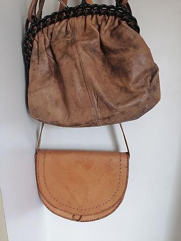 dormeo set jorgan jastuk i torba: Kožnate torbe – set od 2 komada - Torba 1: mekana kožna torba u — 4