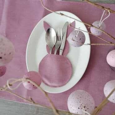 Sobne biljke: Uskršnja dekoracija, bоја - Roze, Novo — 6