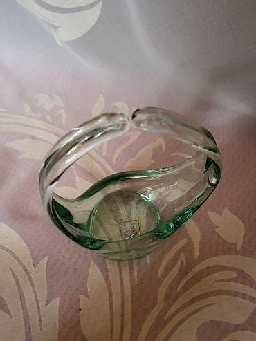 Lov i ribolov: Korpa nova duvano staklo Albi glass Spanija 70te. Korpa rucni rad,sve — 7