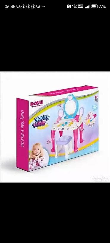 beba kids kragujevac: Dolu Vanity Table & Stool Set – set dečjeg toaletnog stočića sa — 2