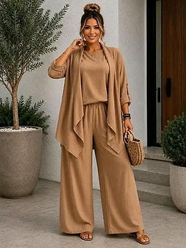mantil s: Trodelni komplet za punije
2XL 3XL 4XL
Cena : 3200 dinara ml — 3