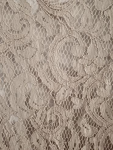 meindl cipele: Ps fashion Elegantna čipkana haljina u bež/šampanj nijansi - Kroj — 3