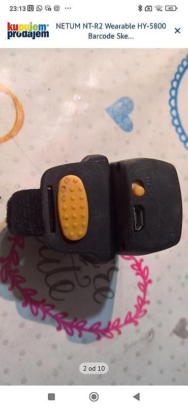 radijatori na prodaju: NETUM NT-R2 Wearable HY-5800 – prsten skener bar-kodova - Kompaktan — 2
