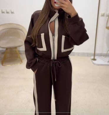 Ostala ženska odeća: One size, Prugasti, bоја - Braon — 8