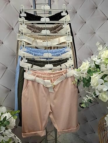 triple s: Ženske bermude sa kaišem - Kroj: ravne bermude do kolena, sa — 3