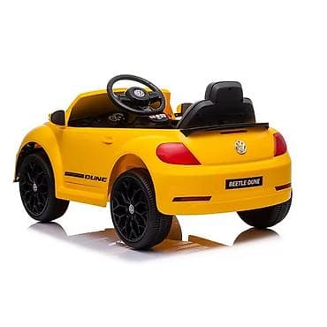 Dečiji električni automobili: Volkswagen Beetle Dune Žuta – dečiji automobil na akumulator Šifra — 1