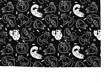putne torbe: KILLSTAR cat pillowcase -prelepa gothic jastučnica oprana dva puta — 3