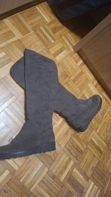 crop top c: High boots, 41 — 1