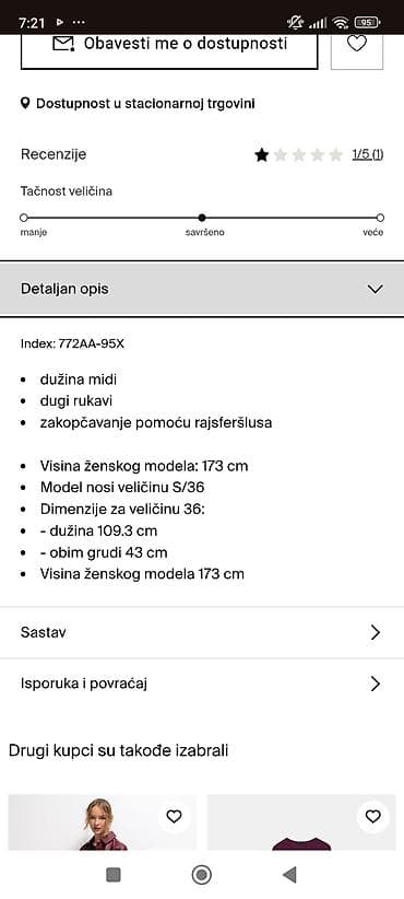 midi haljine: MOHITO midi haljina s pojasom - Model: elegantna midi haljina uskog — 5