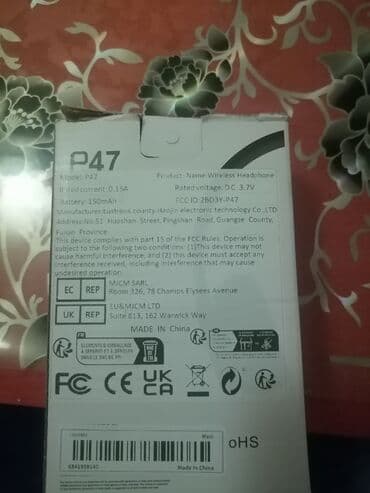 pingvin klima cena: Bezicne bluetooth slusalice P47 su sklopive i visokokvalitetne — 3