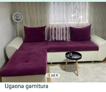 forma ideale ormari za sobu: Ugaona garnitura – modernog dizajna, L oblik. - Tapacirung: sedište i — 1