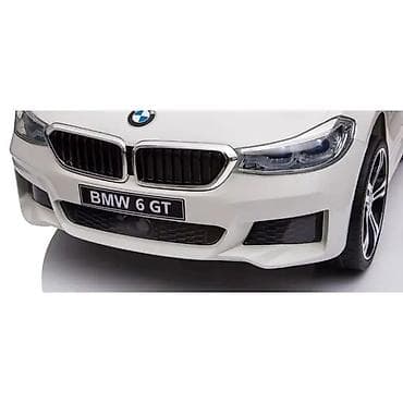 daljinsko upravljanje: BMW 6 GT – beli, licencirani auto na akumulator za decu (JJ2164-W-230) — 1