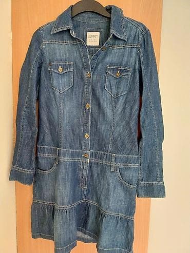 ESPRIT teksas haljina/košulja-haljina - Materijal: kvalitetan denim