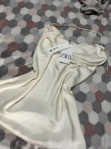 Haljine: ZARA satenska slip haljina - Model: slip/satenska haljina sa tankim — 2