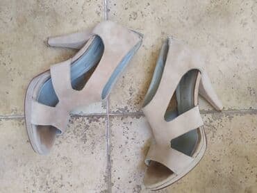 kožna jakna s krznom zara: Sandals, 39 — 2
