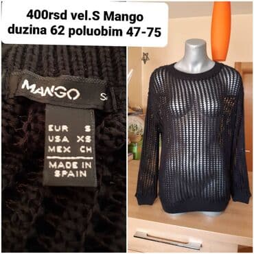 ženske kapri pantalone: Set odeće – detaljni opisi sa fotografija: 1) Prugasta unisex bluzica — 6