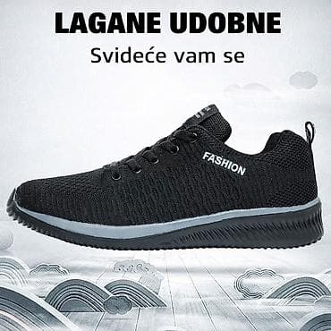 obuca: Nove crne patike lagane i udobne. Broj 41 i broj 40 — 5