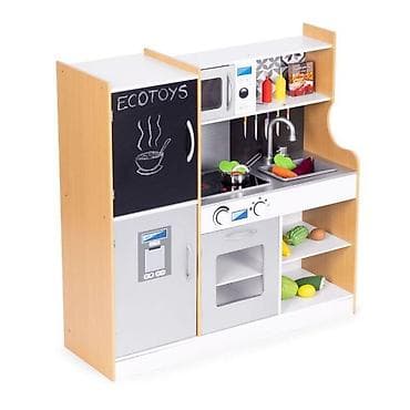 Kreativne i edukativne igračke: ECOTOYS dečija kuhinja sa zvukom i LED tablom za pisanje Šifra — 4