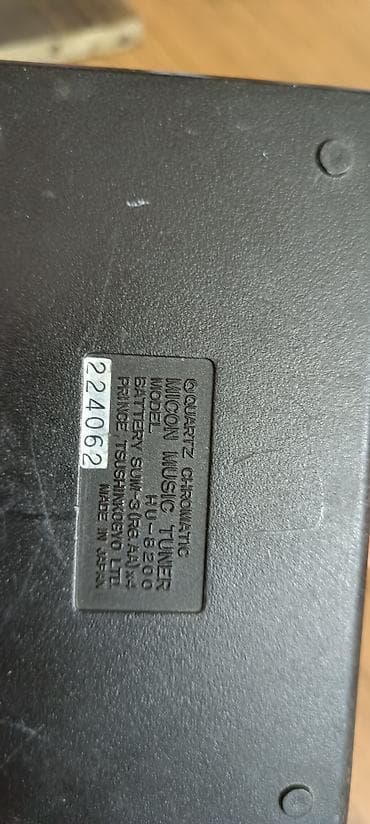 muzicki instrumenti: Arion Micon Music Tuner HU-8200 – kvarcni hromatski tjuner - Tip — 3