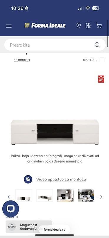 ikea tv komode akcija: TV polica REX – Forma Ideale - Dimenzije: širina 170 cm, dubina 41,5 — 1
