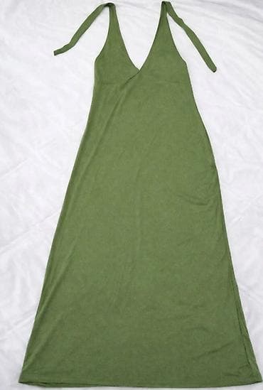 bugatti jakne cene: 🌿 Maslinasto zelena dugačka haljina (L/XL) Prodajem prelepu dugačku — 1