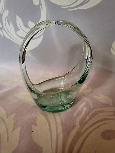 Lov i ribolov: Korpa nova duvano staklo Albi glass Spanija 70te. Korpa rucni rad,sve — 8