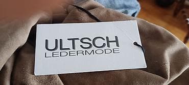 jakna od prevrnute koze: Ultsch Ledermode kožne pantalone - Materijal: Ziegen-Velour — 1
