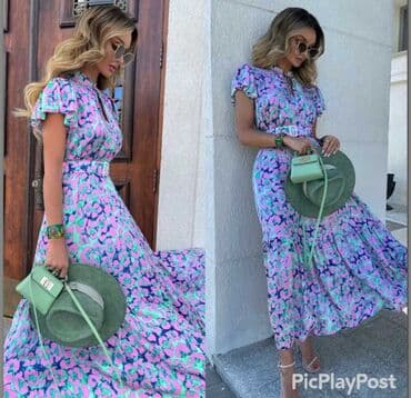 turske haljine prodaja: Novi model haljine u ponudi! Uvoz Turska Vel: S, M, L, XL Cena: 4200 — 2