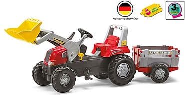 Traktor Junior sa prikolicom i kašikom – Rolly Toys Šifra proizvoda