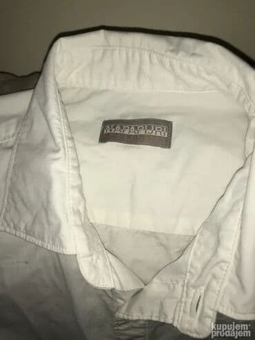 Venčanice i aksesoari: Original NAPAPIJRI kosulja M PRAKTICNO NOVA 100% cotton Ramena 46cm — 2