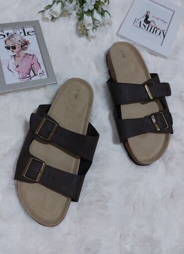 prsluk od vestacke koze: Slippers, size - 42 — 5